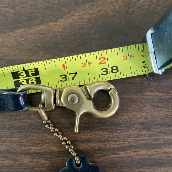 Vintage Coach Black Leather Handbag with Unique Serial Number - Picture 13 of 14